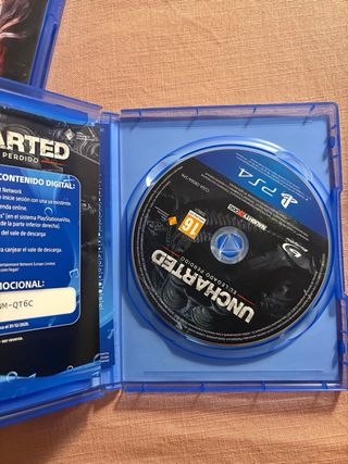 Lote 2 Videojuegos PS4: Nioh y Uncharted