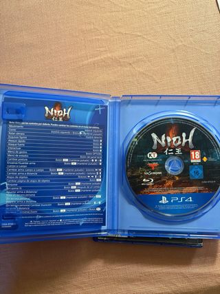 Lote 2 Videojuegos PS4: Nioh y Uncharted