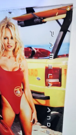 Bandera XXL Baywatch Pamela Anderson poster TV