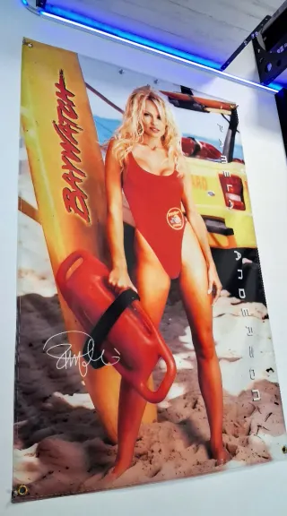 Bandera XXL Baywatch Pamela Anderson poster TV