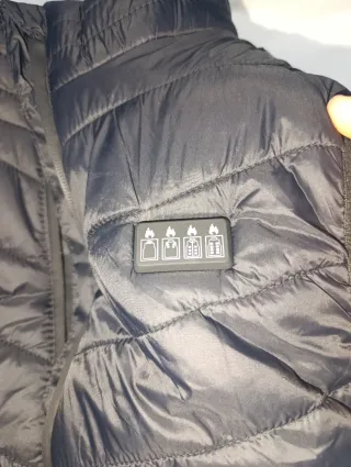 Chaleco Calefactable Negro Nuevo