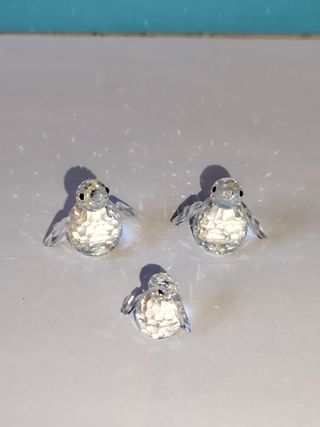 Swarovski Famiglia Pinguini Cristallo
