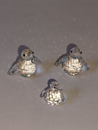 Swarovski Famiglia Pinguini Cristallo