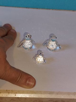 Swarovski Famiglia Pinguini Cristallo