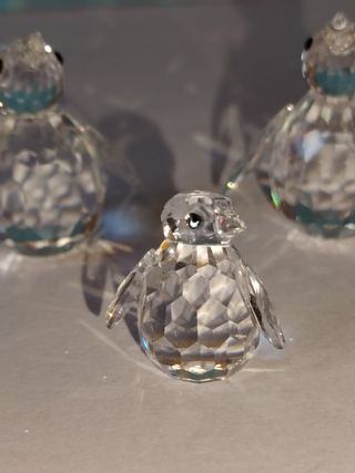 Swarovski Famiglia Pinguini Cristallo