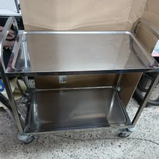 Carro camarera acero inoxidable