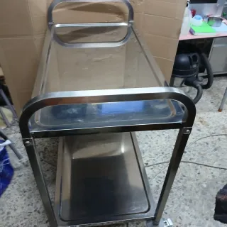 Carro camarera acero inoxidable