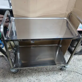 Carro camarera acero inoxidable