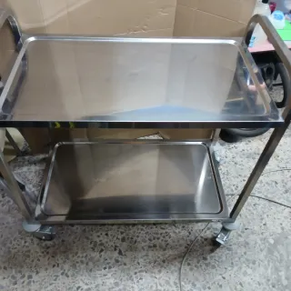 Carro camarera acero inoxidable