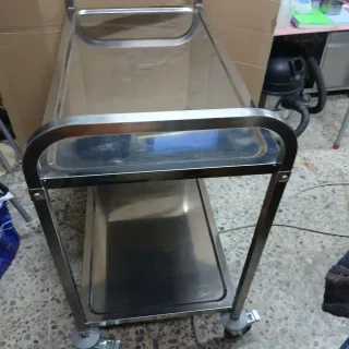 Carro camarera acero inoxidable