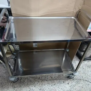 Carro camarera acero inoxidable