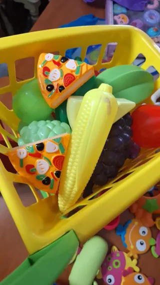 Lote Juguetes Cocina y Muñeca Bebé