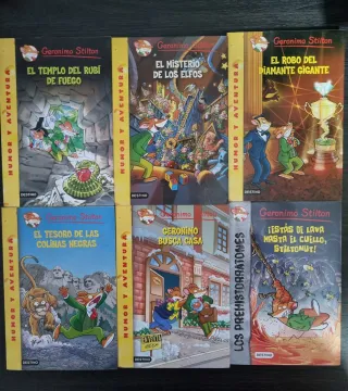 Pack de libros Geronimo Stilton (de los pequeños)