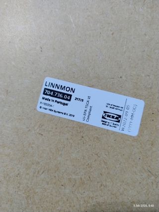 Escritorio Roble y Metal