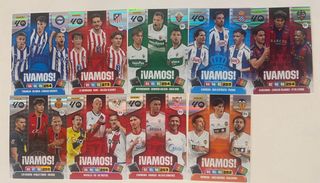 Lote:320 cromos Adrenalyn XL 25-26 + 4 balones oro