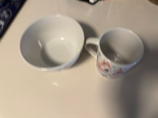 Taza y bol de porcelana Frozen Elsa