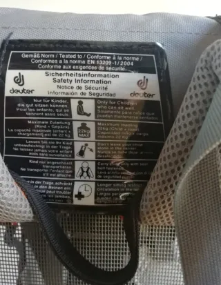 Mochila Deuter Kid Aircomfort