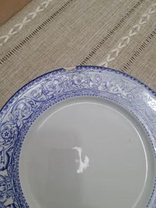 Pareja de platos SanJuan (L.C.S.J) Analfarache.