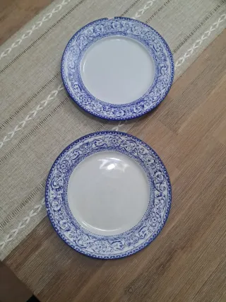 Pareja de platos SanJuan (L.C.S.J) Analfarache.