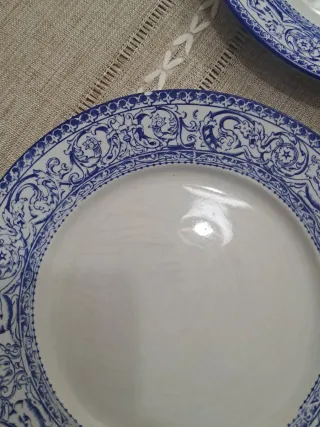 Pareja de platos SanJuan (L.C.S.J) Analfarache.