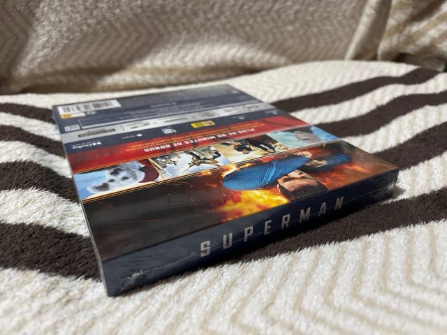 Superman Steelbook 4K UHD Blu-ray