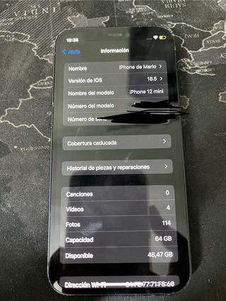 iPhone 12 mini 64GB Negro