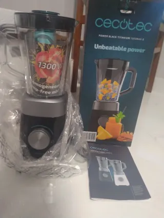 Licuadora Cecotec Power Black Titanium 1300W
