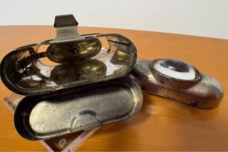 Linterna Vintage Petaca Ojo Buey