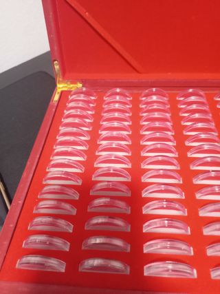 Maletín Madera Monedas 100 C/Cápsulas