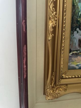Quadro olio su legno