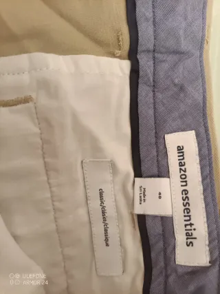 Pantalón corto beige