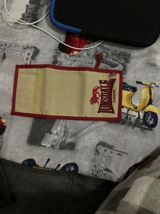 Portafoglio Lonsdale Beige e Rosso