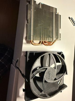 Disipador y ventilador Xbox Series S