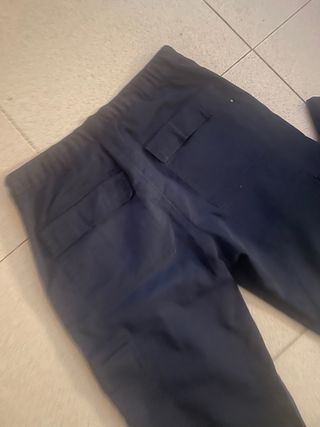 Pantalón de trabajo hombre azul y amarillo