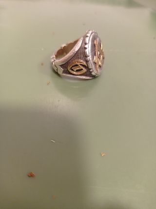 Anillo Masón Escuadra y Compás
