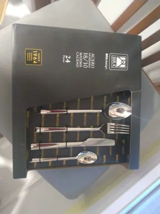 Cubiertos BRAdesign 24 Piezas Acero Inoxidable