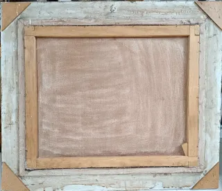 Óleo Siglo XIX Retrato de Familia