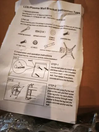 Soporte TV X-400 hasta 55 VESA