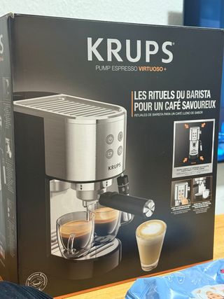 Cafetera Krups Espresso Virtuoso +