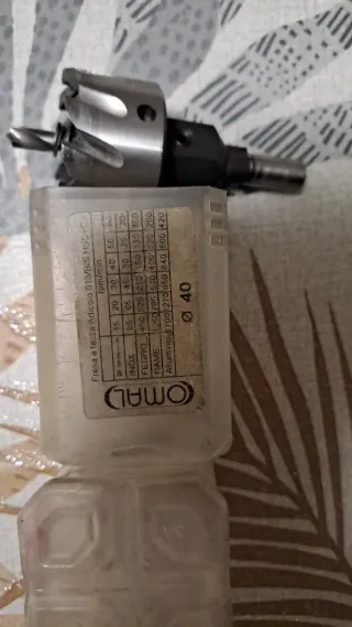 Fresa a tazza Omal 40mm