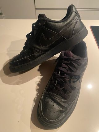 2 Pares Nike Court Vision Negros