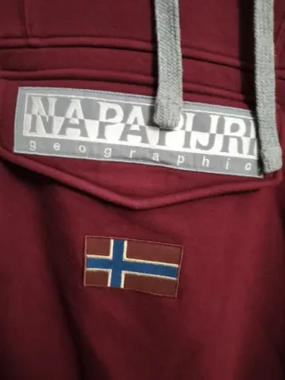 Sudadera con capucha Napapijri Roja