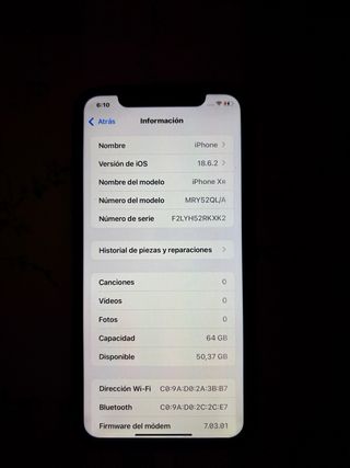 iPhone XR Blanco 64GB