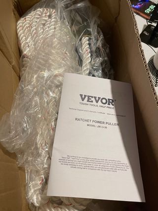 VEVOR Cabrestante Manual con Cuerda