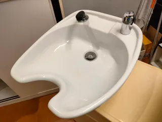 Labador de cabeza peluquería doble.