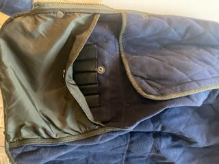 Chaleco Hackett verde y marrón