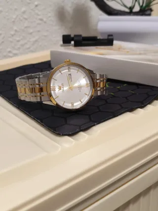 Reloj OLEVS Automático Hombre Oro/Plata