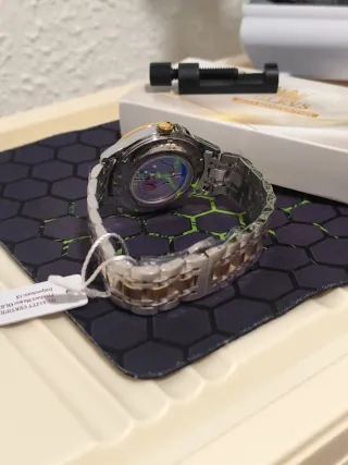 Reloj OLEVS Automático Hombre Oro/Plata