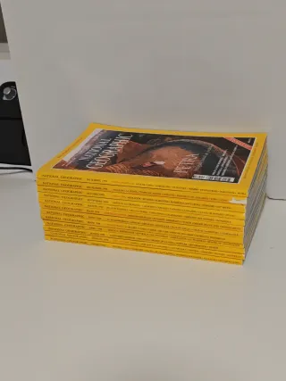 Revistas national geographic 1998