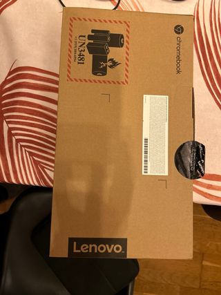 Chromebook Lenovo Negro/Gris